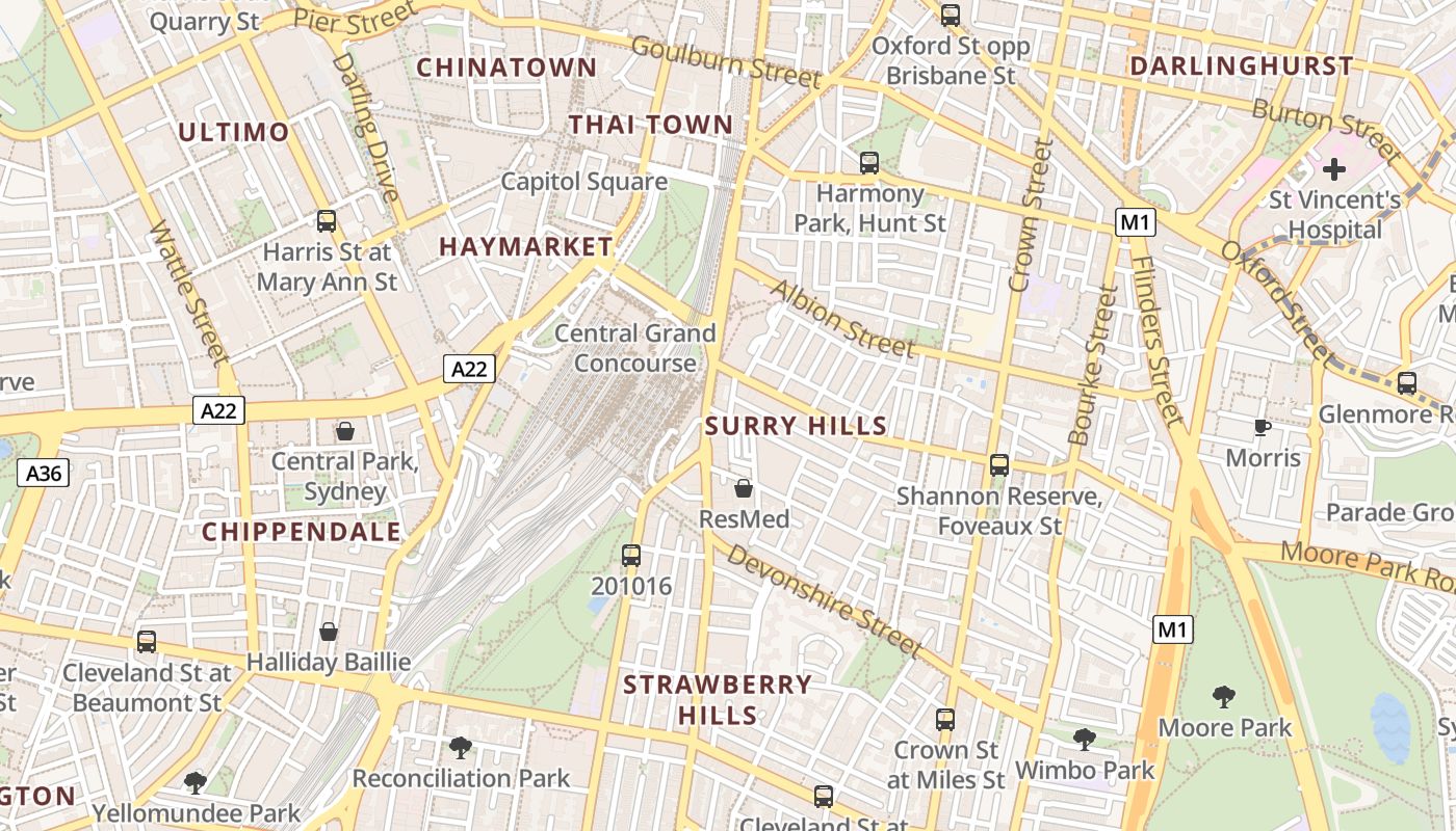 map